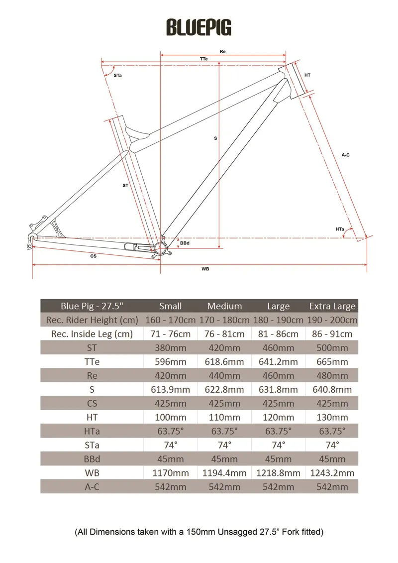 Ragley Blue Pig Hardtail MTB Frame In Copper - Gold-1